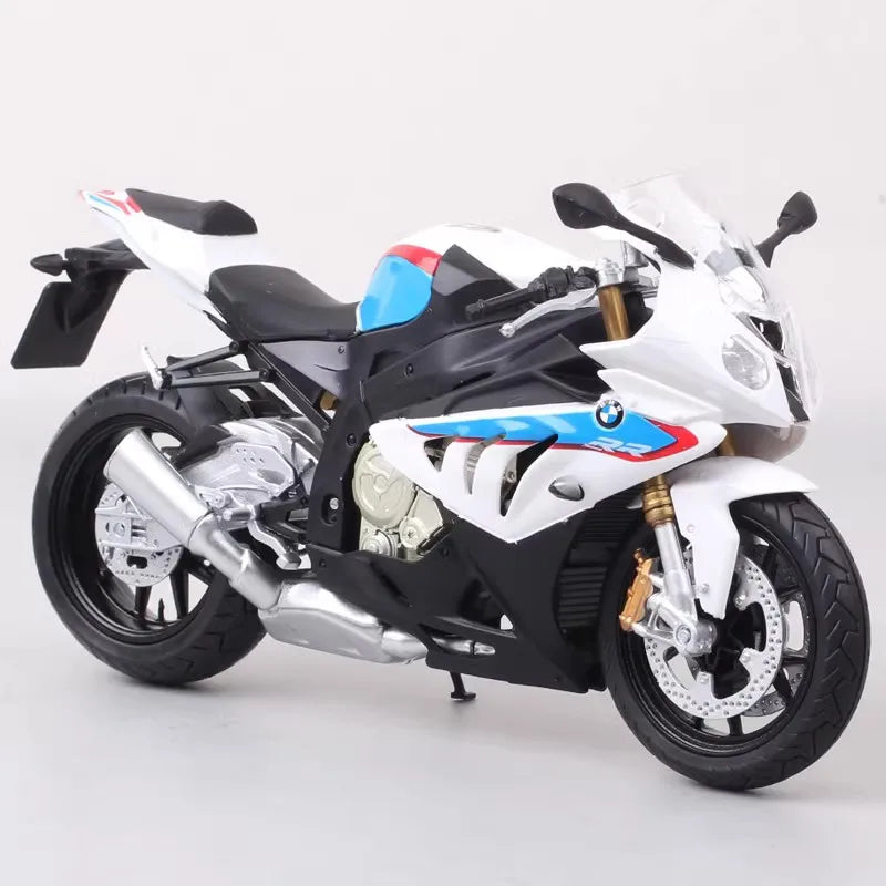 🏍️ Miniatura Moto BMW S1000RR 1:12 RMZ City – Modelo Super Esportiva Colecionável (Diecast)