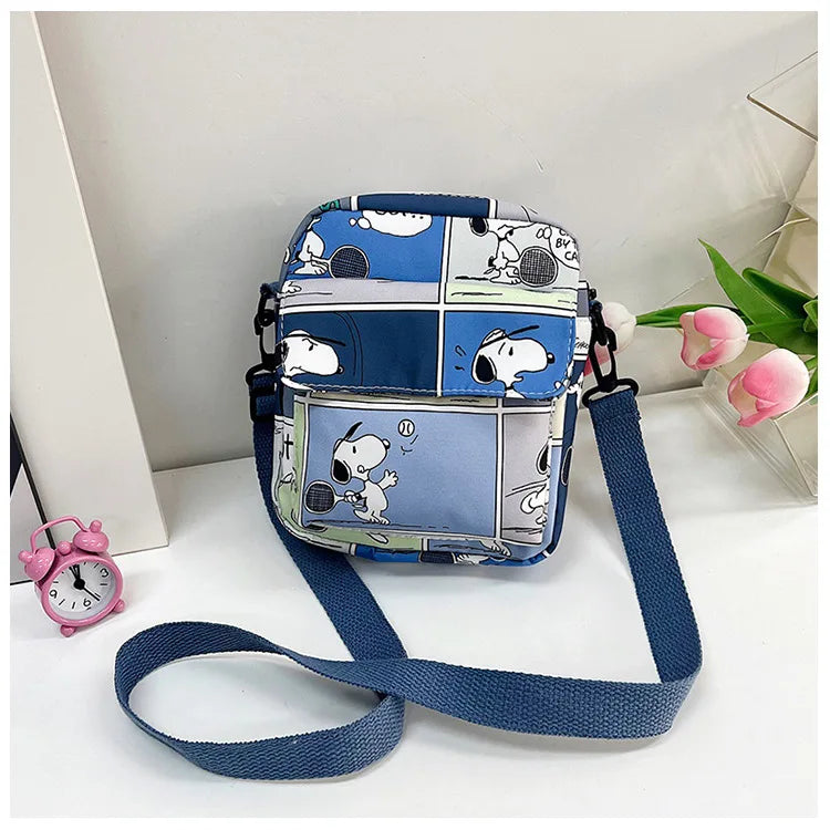 Bolsa de Ombro Cartoon Corner Creature Snoop - Estilo Descomplicado para Mulheres