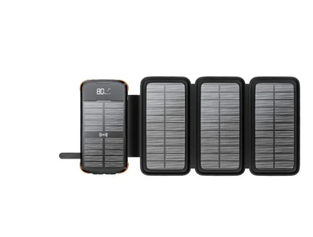 Power Bank Solar 43800mAh – Energia Infinita para Seus Dispositivos!