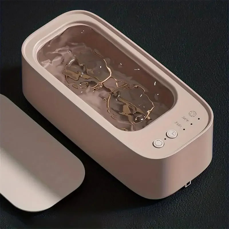 Máquina de Limpeza Ultrassônica Xiaomi MIJIA para Óculos e Joias - Limpeza de Alta Frequência 45KHZ