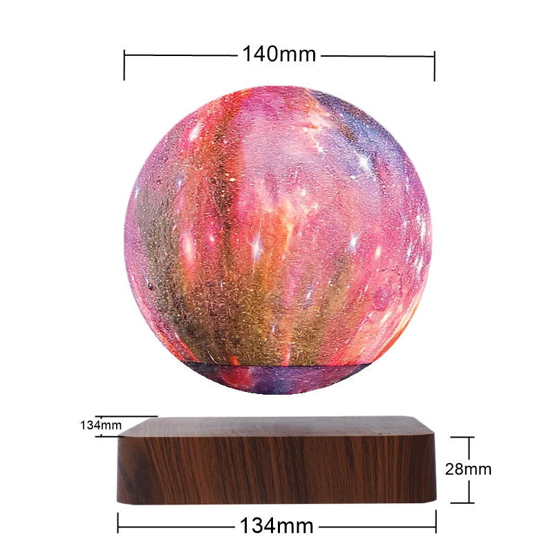 16-Color Floating Light Maglev Light – Iluminação Moderna com Tecnologia de Suspensão Magnética