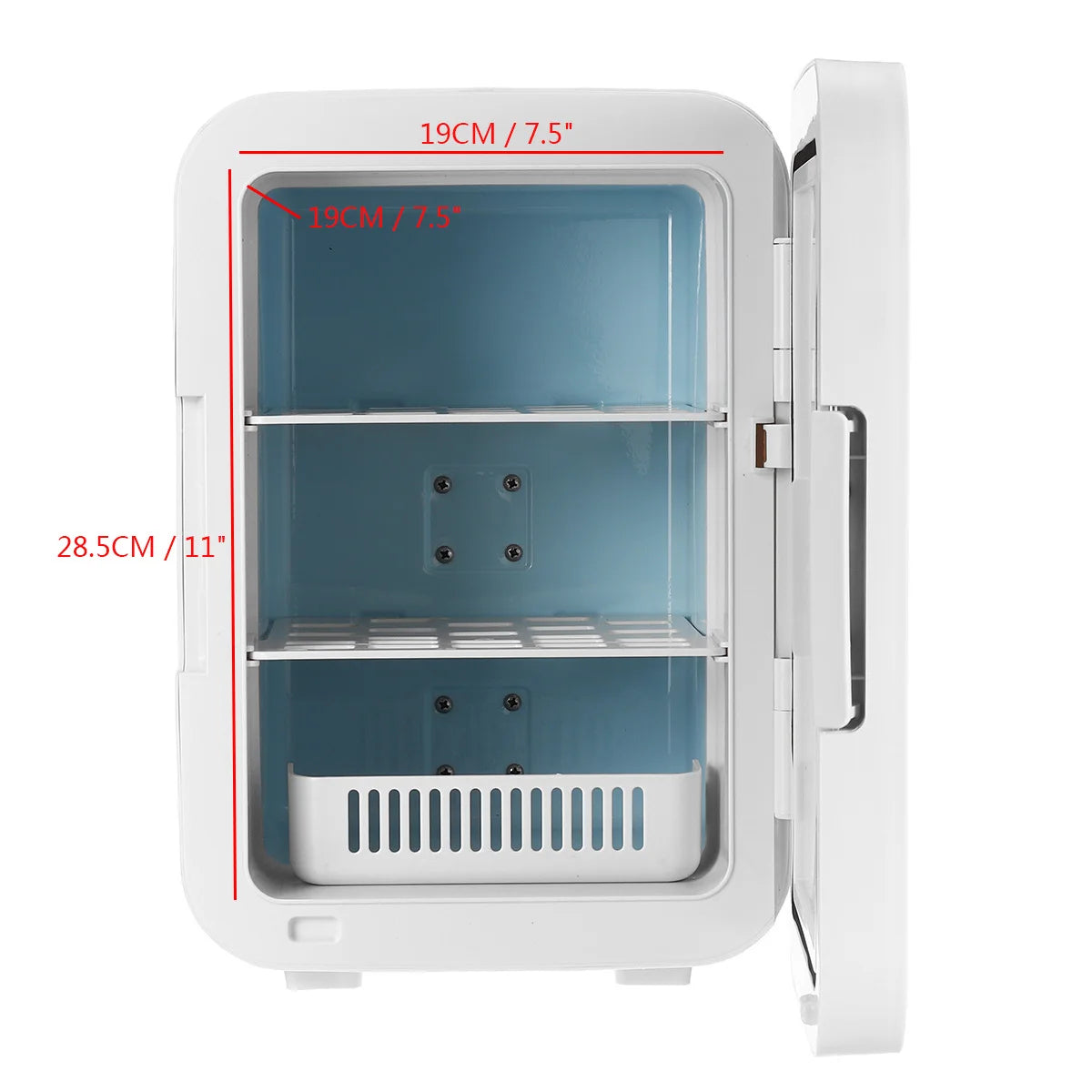 Mini Geladeira Portátil OUTMIX 15L – Refrigeração e Aquecimento para Carro e Casa | Bivolt DC 12-24V / AC 220V