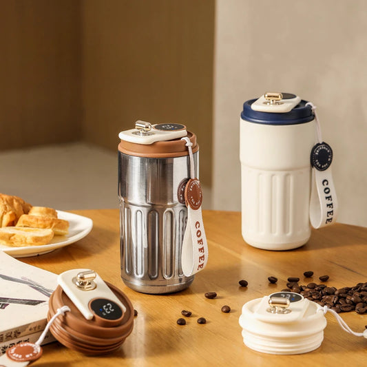 450ml Thermos Bottle – A Garrafa Térmica Inteligente Para o Seu Dia a Dia!