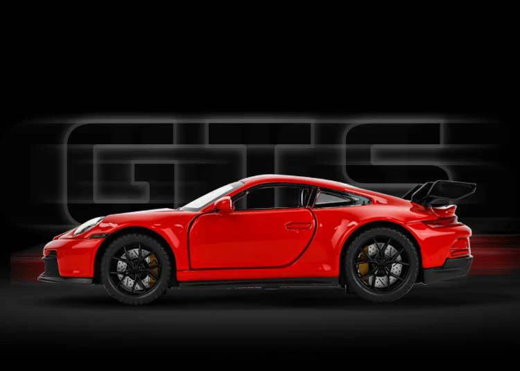 🏎️ Miniatura Porsche 911 GT3 Sport 1:32 MAKEDA – Modelo Esportivo com Luz e Som (Diecast)