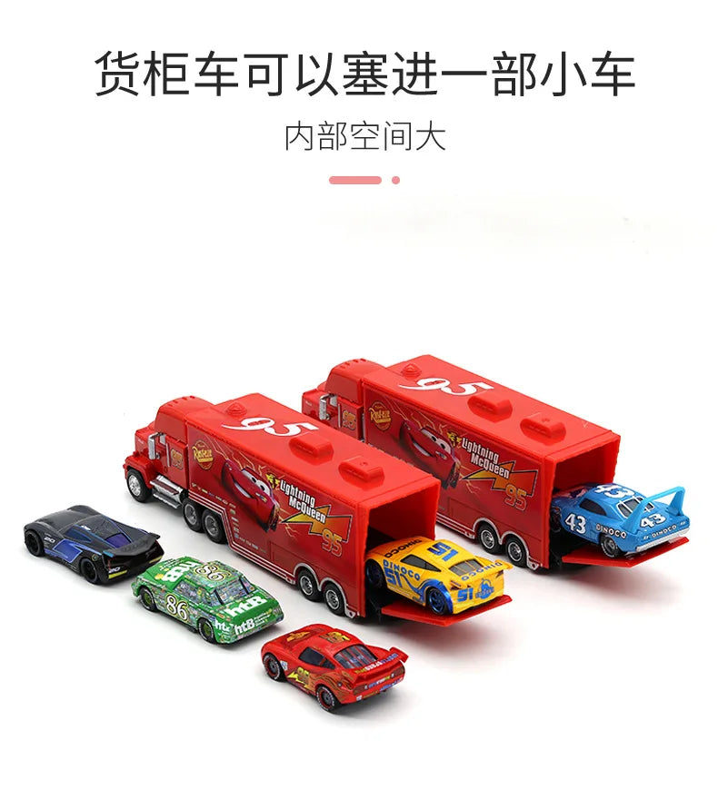 🏎️ Miniaturas Disney Pixar Cars 3 – Kit Metal Diecast 1:55 (Relâmpago McQueen, Mater, Jackson Storm e Mais)