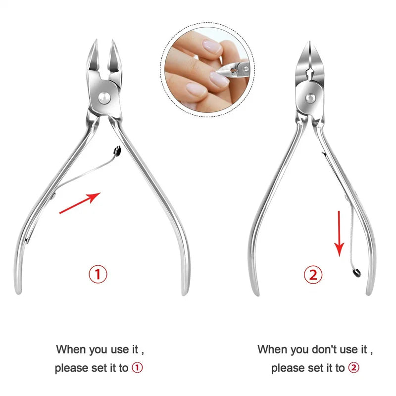 Kit de Manicure e Pedicure Profissional – 19 Peças!