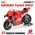 🏍️ Miniatura Moto Yamaha Factory Racing Team 2022 1:18 Maisto – Modelos #21 Morbidelli e #20 Quartararo (Diecast)