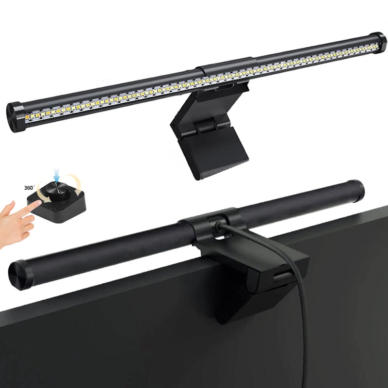 LED Monitor Light Bar for Computer Screen - RGB Atmosphere Table Lamp (44cm)