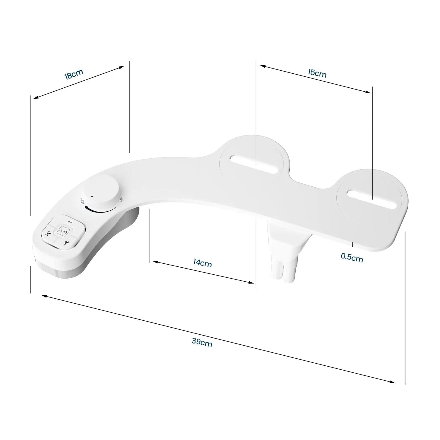 Bidê Não Elétrico SAMODRA – Conforto e Higiene em Cada Detalhe!