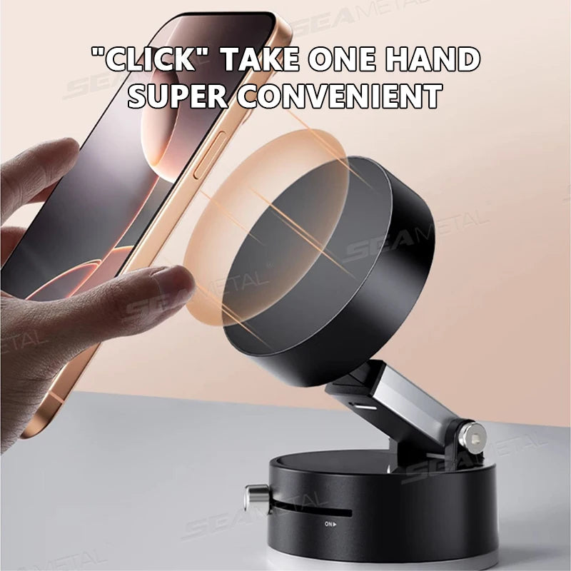Suporte Magnético SEAMETAL para Celular – Fixação Forte e Estável