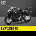 🏍️ Miniatura Moto BMW S1000RR 1:12 RMZ City – Modelo Super Esportiva Colecionável (Diecast)