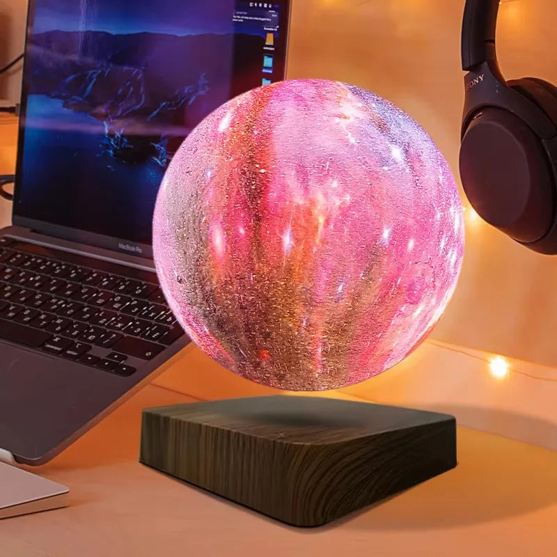 16-Color Floating Light Maglev Light – Iluminação Moderna com Tecnologia de Suspensão Magnética
