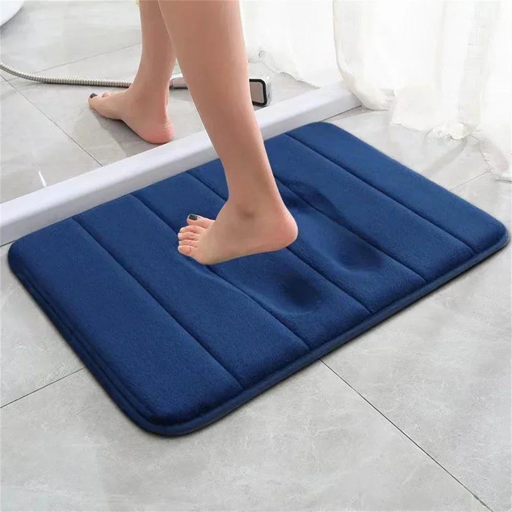 Tapete de Banho Super Absorvente – Conforto e Segurança para Seu Banheiro!
