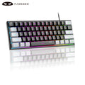 MageGee Mini 60% Gaming Keyboard – Teclado Compacto e Ergonômico com Retroiluminação RGB