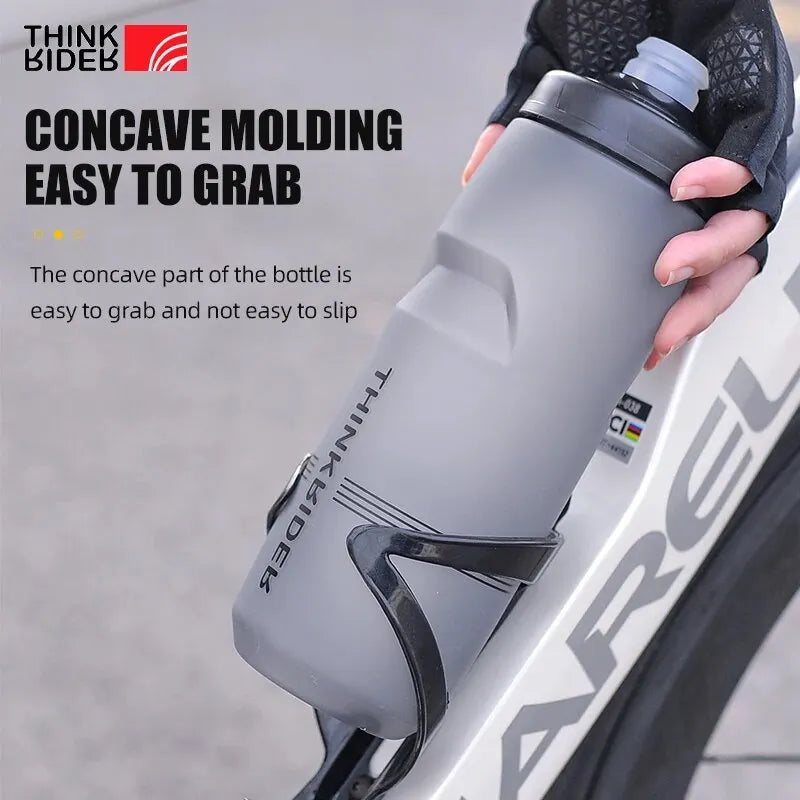 ThinkRider Garrafa de Água para Ciclismo – 620ml/750ml