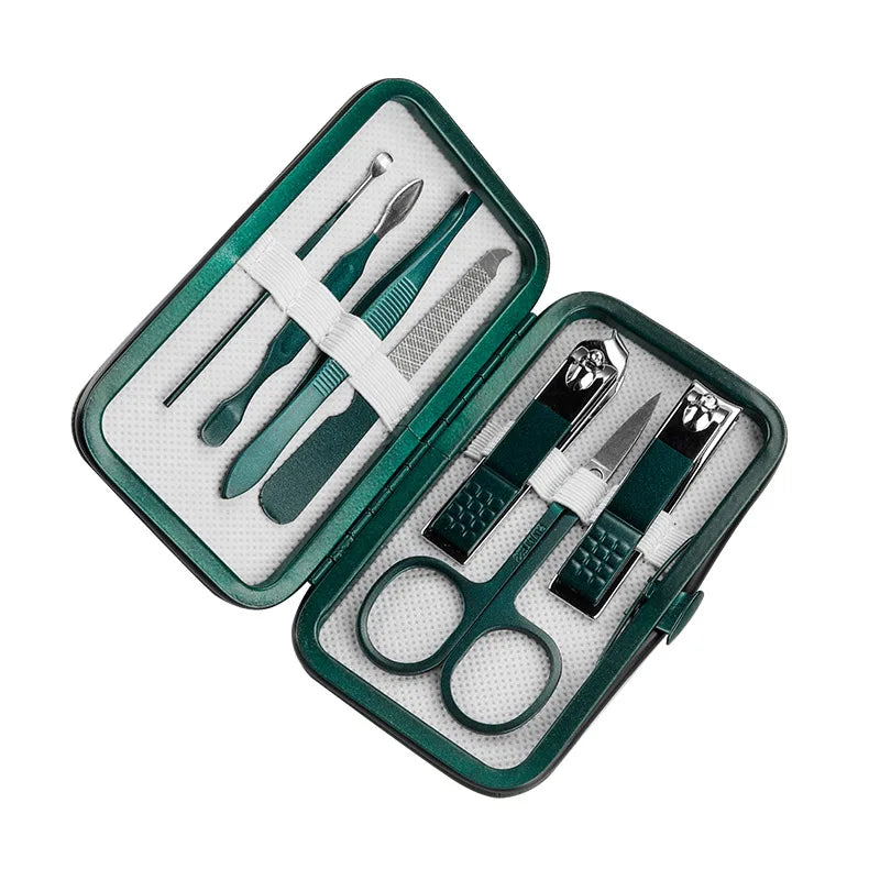 Kit de Manicure e Pedicure Profissional – 19 Peças!