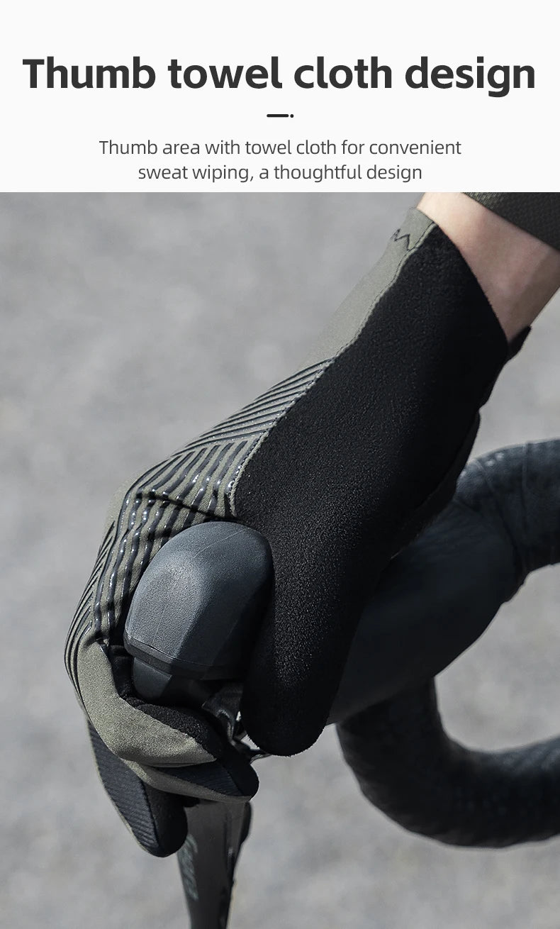 ROCKBROS Luvas de Ciclismo – Proteção, Conforto e Controle!