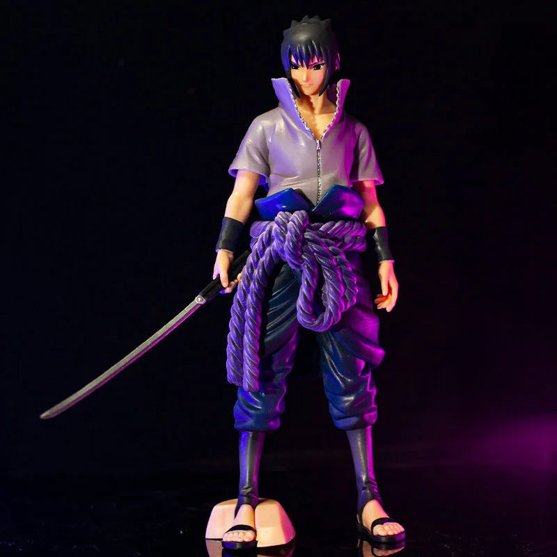 Figura de Ação Sasuke - Pose de Mão, Box de Transmissão do Vento Rápido