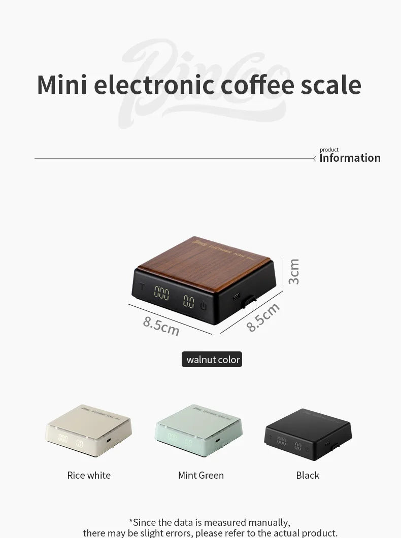 Balança Digital para Café - Precisão Profissional para Baristas e Amantes de Café