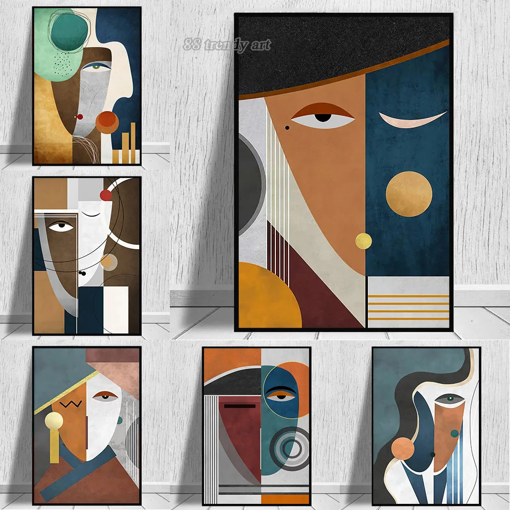 Quadro Abstrato em Tela – Arte Moderna para Decoração
