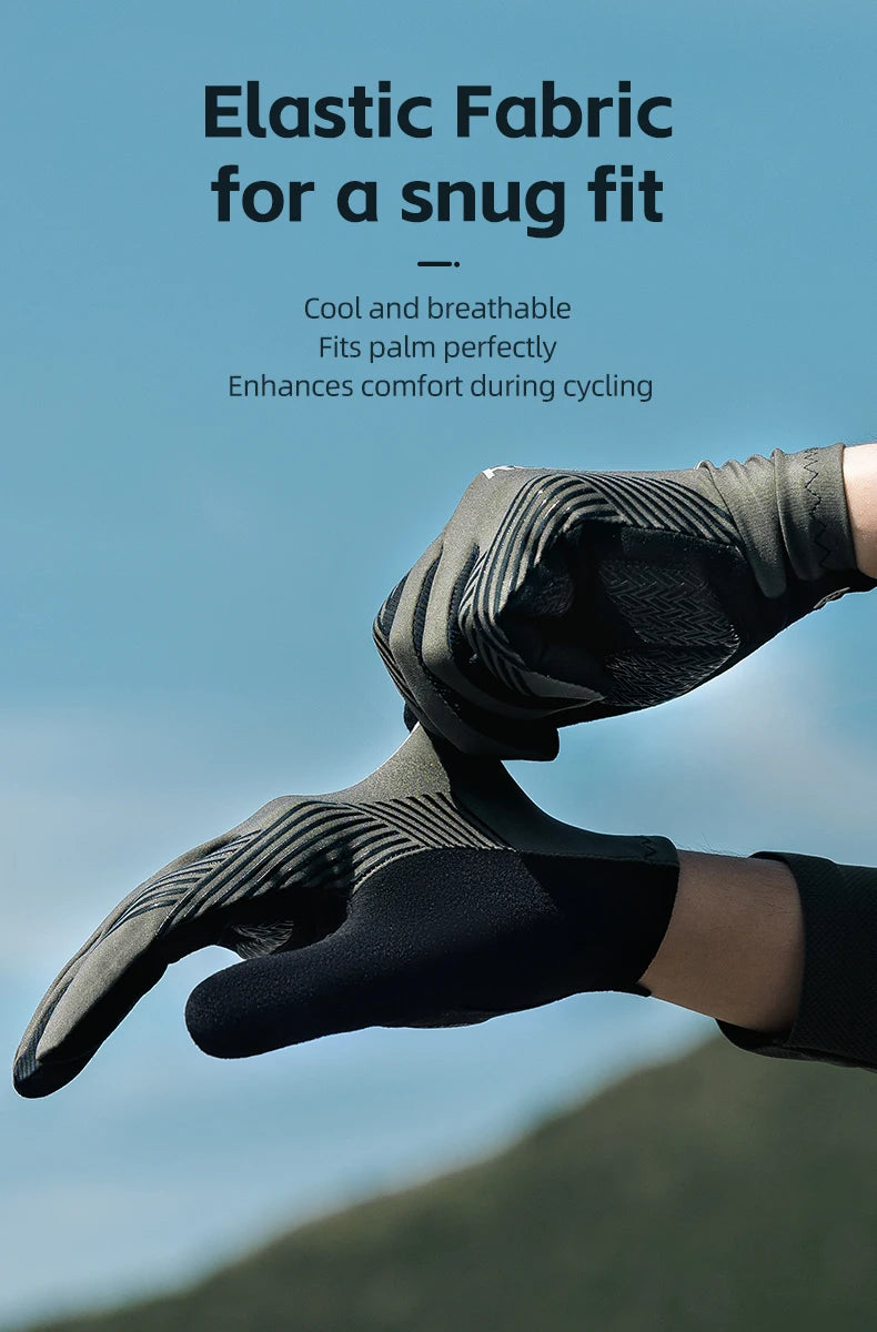 ROCKBROS Luvas de Ciclismo – Proteção, Conforto e Controle!