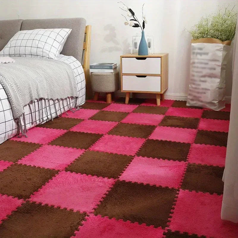 Tapete de Espuma Fofo 30x30cm – Conforto e Estilo para Seu Lar!