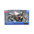 🏍️ Miniatura Moto BMW S1000RR 1:12 RMZ City – Modelo Super Esportiva Colecionável (Diecast)