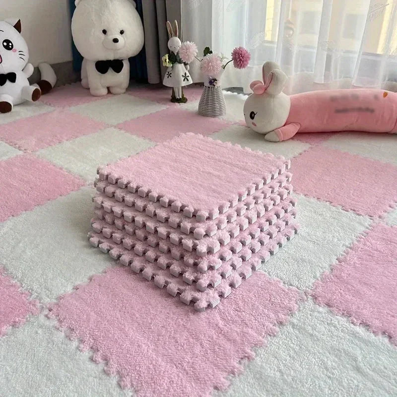 Tapete de Espuma Fofo 30x30cm – Conforto e Estilo para Seu Lar!