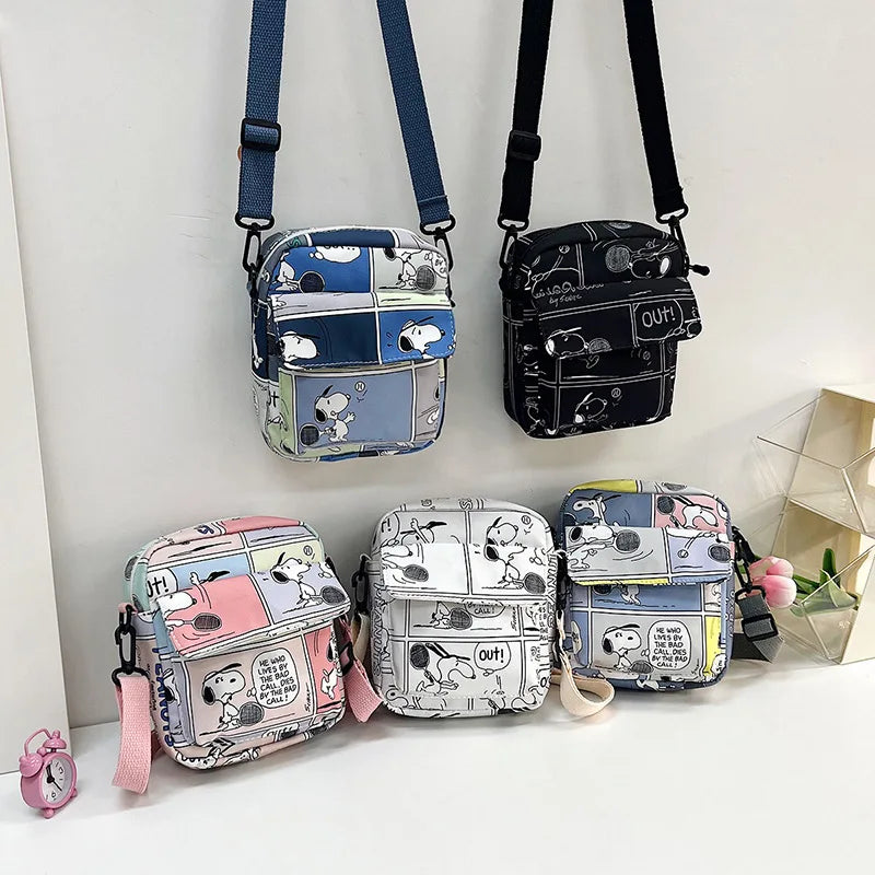 Bolsa de Ombro Cartoon Corner Creature Snoop - Estilo Descomplicado para Mulheres