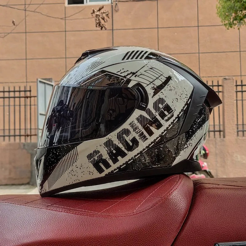 Capacete Modular Full Face ORZ – Segurança e Conforto para Motos e Scooters | Certificação DOT