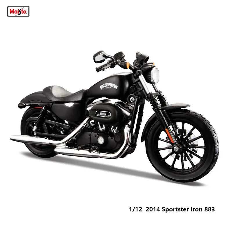 🏍️ Miniatura Harley-Davidson Road King Special 2017 1:12 Maisto – Moto Clássica Colecionável (Diecast)