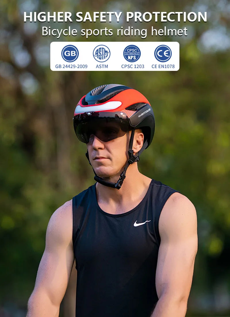 Capacete de Ciclismo Horntour HT-16 – Segurança, Tecnologia e Conforto!